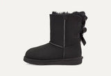 Kids' UGG Bailey Bow II in Black