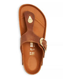 Birkenstock Gizeh Big Buckle in Cognac Leather
