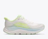 Women's HOKA Clifton 11 in Frost/Neon Yuzu