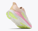 Women's HOKA Clifton 11 in Tangerine Glow/White