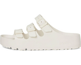 Birkenstock Florida Flex Platform EVA in Eggshell