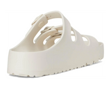 Birkenstock Florida Flex Platform EVA in Eggshell