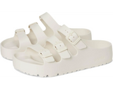 Birkenstock Florida Flex Platform EVA in Eggshell