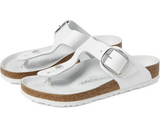 Birkenstock Gizeh Big Buckle in White Leather