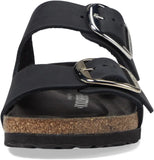 Birkenstock Arizona Big Buckle in Black Leather