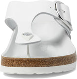 Birkenstock Gizeh Big Buckle in White Leather
