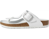 Birkenstock Gizeh Big Buckle in White Leather