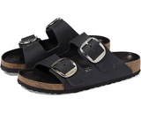 Birkenstock Arizona Big Buckle in Black Leather