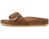 Birkenstock Madrid Big Buckle in Antique Cognac Leather