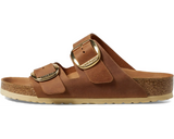 Birkenstock Arizona Big Buckle in Cognac Leather