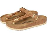 Birkenstock Gizeh Braided in Oiled Leather