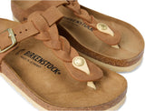 Birkenstock Gizeh Braided in Oiled Leather