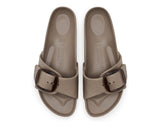 Birkenstock Madrid Big Buckle EVA in Gray Taupe