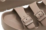 Birkenstock Florida Flex Platform EVA in Gray/Taupe