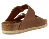 Birkenstock Arizona Big Buckle in Cognac Leather