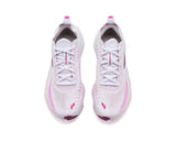Women's Brooks Glycerin Flex in White/Cyber Pink/Argyle