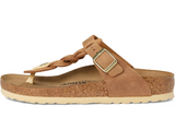 Birkenstock Gizeh Braided in Oiled Leather
