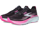 Women's Brooks Adrenaline GTS 25 in Black/Cyber Pink/Iced Aqua