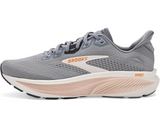 Women's Brooks Ghost 18 in Grey/Morganite/Coconut