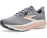 Women's Brooks Ghost 18 in Grey/Morganite/Coconut
