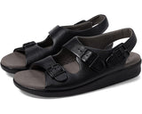 Women's SAS Relaxed Walking Sandal in Black