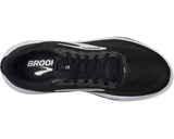 Men's Brooks Ghost 17 in Black/White