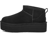 Women's UGG Classic Ultra Mini Platform Boot in Black