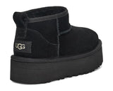 Kids' UGG Classic Ultra Mini Platform in Black