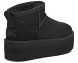 Women's UGG Classic Ultra Mini Platform Boot in Black