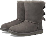 Kids' UGG Bailey Bow II in Grey