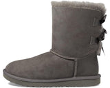Kids' UGG Bailey Bow II in Grey