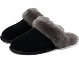 Women's UGG Scuffette in Black/Grey