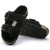Birkenstock Arizona Shearling in Black