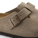 Birkenstock Boston Soft Footbed in Taupe