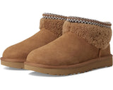 Women's UGG Classic Ultra Mini Maxi Curly in Chestnut