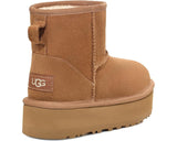 Kids' UGG Classic Mini Platform in Chestnut