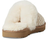 Women's UGG Cozy Knit Slippers in Cream