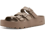 Birkenstock Florida Flex Platform EVA in Gray/Taupe