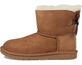 Kids' UGG Mini Bailey Bow II in Chestnut