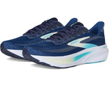 Women's Brooks Ghost 17 in Navy/Green