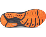 Men's Brooks Ghost 17 in Oyster/Orange