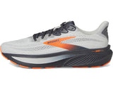 Men's Brooks Ghost 17 in Oyster/Orange