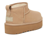 Kids' UGG Classic Ultra Mini Platform in Sand