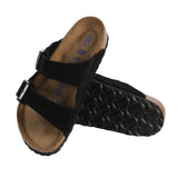Birkenstock Arizona Soft Footbed in Black Suede