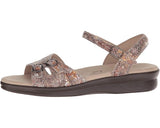 Women's SAS Duo Sandal in Taupe Snake