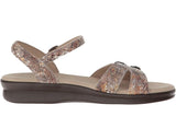 Women's SAS Duo Sandal in Taupe Snake