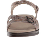 Women's SAS Duo Sandal in Taupe Snake