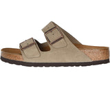 Birkenstock Arizona in Taupe Suede