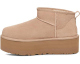 Women's UGG Classic Ultra Mini Platform in Sand