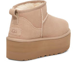 Women's UGG Classic Ultra Mini Platform in Sand